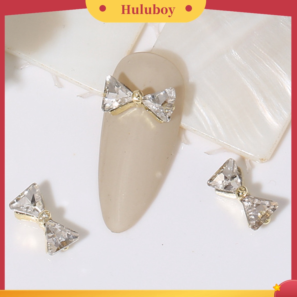 Huluboy Huluboy♡ 20pcs / Kantong Ornamen Kuku Ringan Mewah Untuk Dekorasi Nail Art DIY