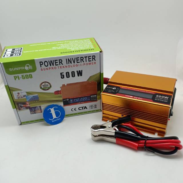 Power Inverter Sunpro PI-500 Watt - Inverter Sunpro PI500 Watt