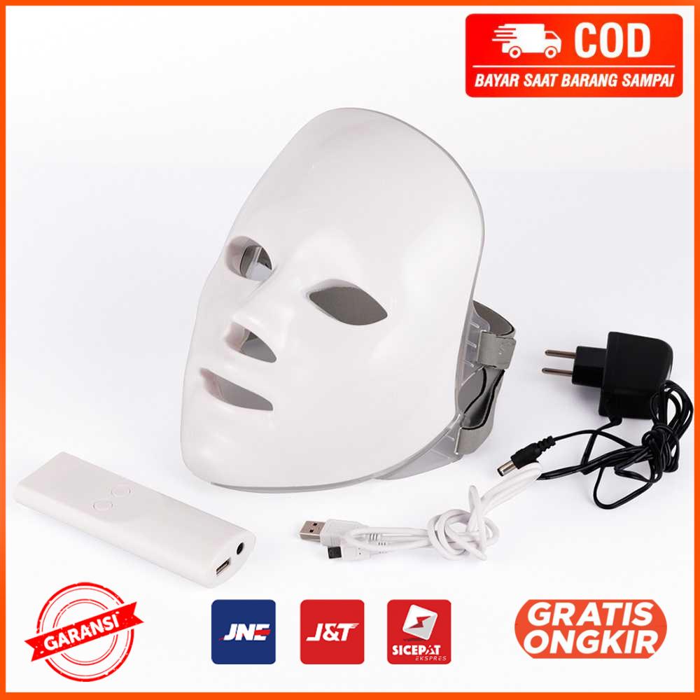 Masker Wajah LED Phototeraphy Facial Beauty Mask AL07