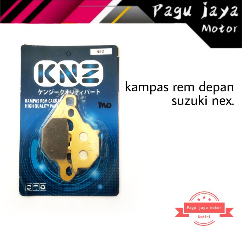 Disc pad kampas kanvas rem cakram depan suzuki nex dispad discpad pirodo