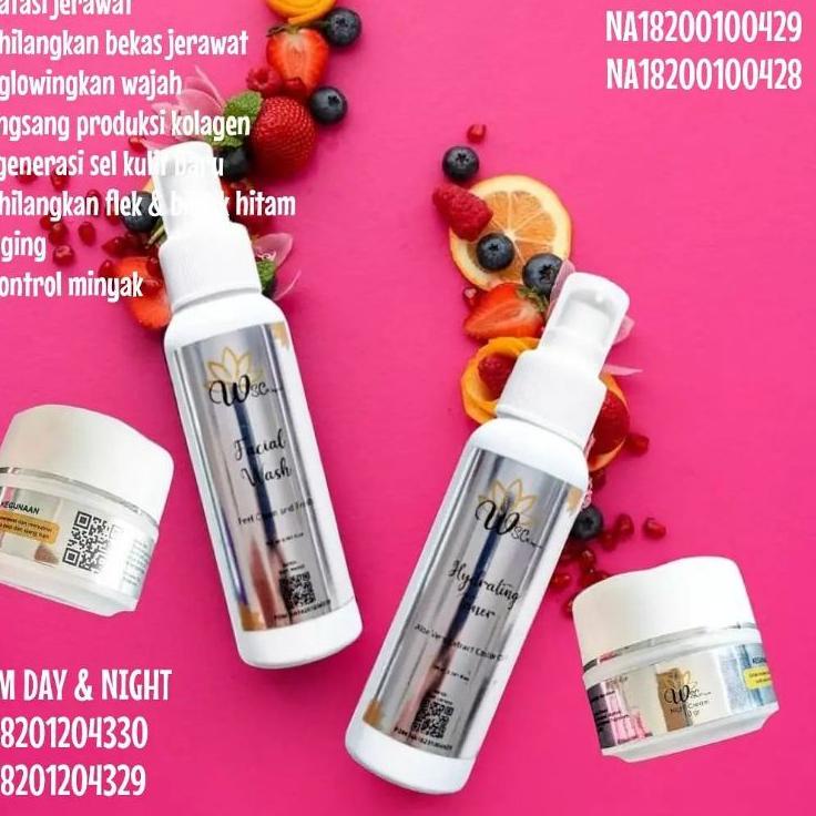 WSC ORGANIC Paket Cream Wajah Skincare Organik Wscorganic Trendy