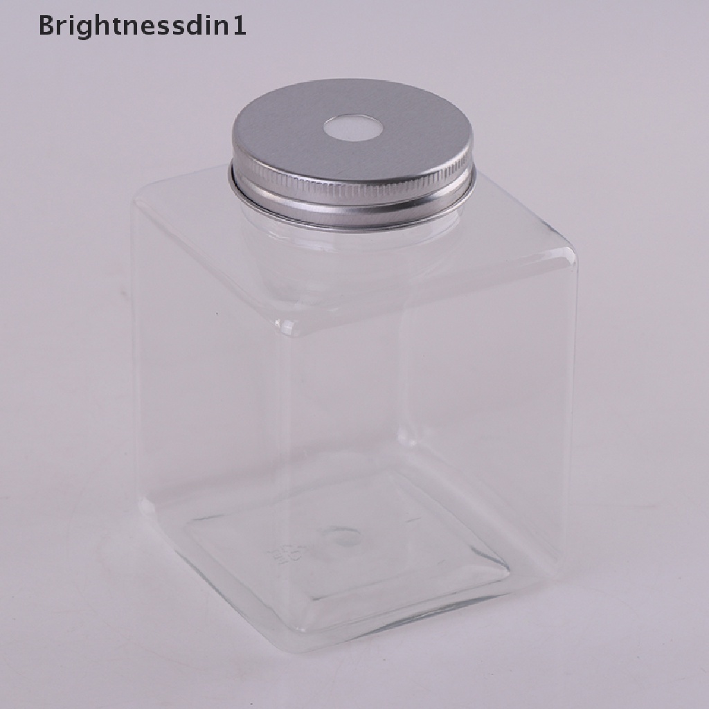 Botol Plastik PET Sekali Pakai 500ML Dengan Tutup Silver Untuk Jus