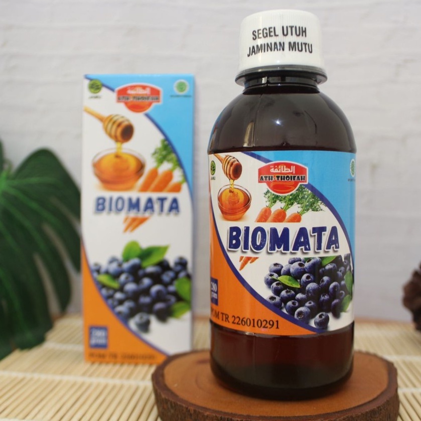 BIOMATA - Madu Herbal Untuk Nutrisi dan Terapi Gangguan Kesehatan Mata Original BPOM