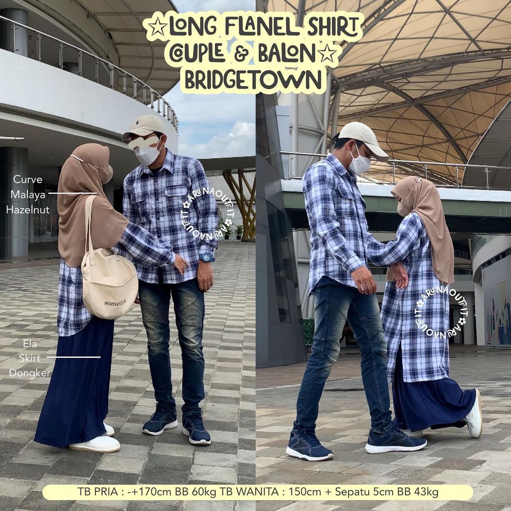 KEMEJA FLANEL PRIA BY ARUNAOUTFIT