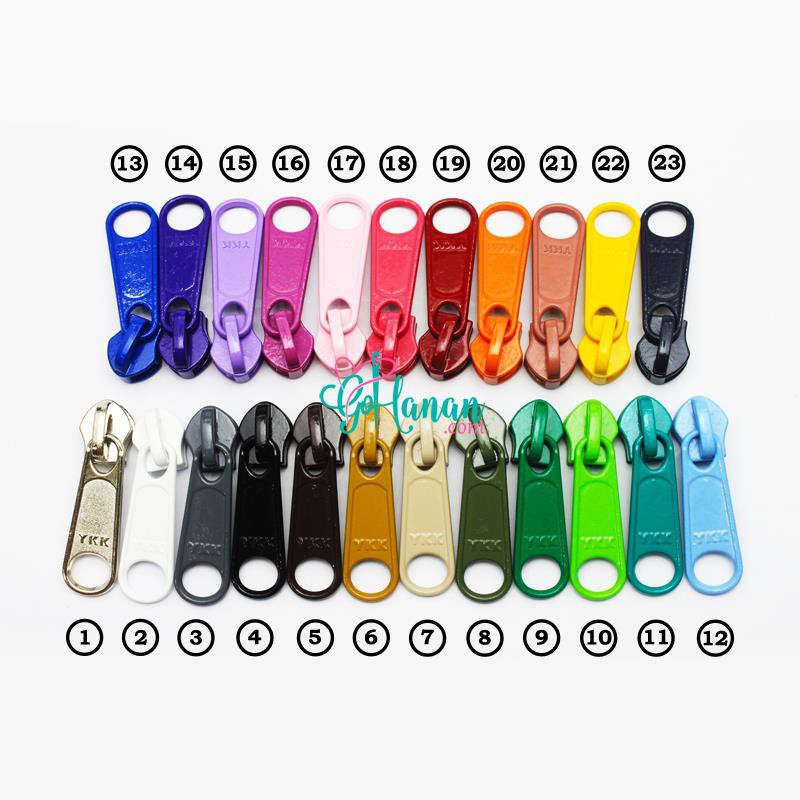 Kepala Resleting YKK No 5