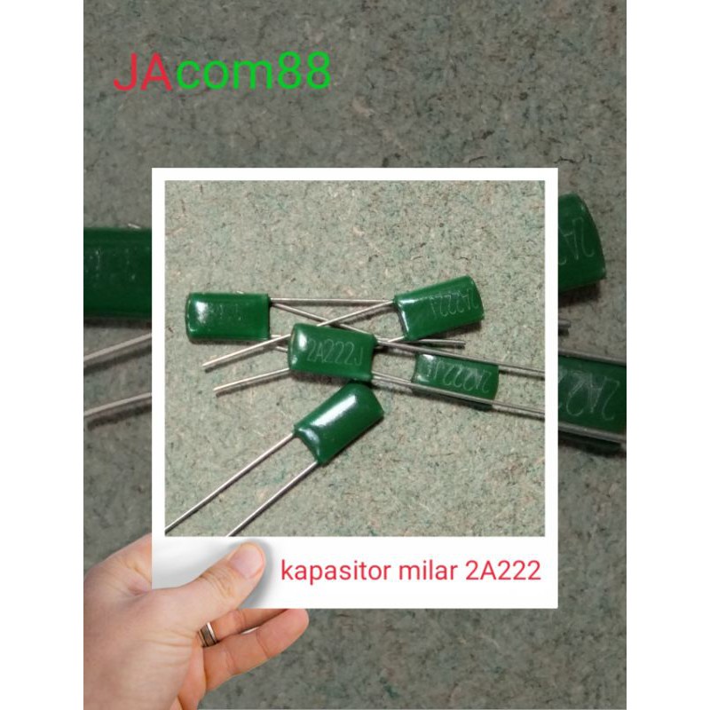 kapasitor milar 2A 222j
