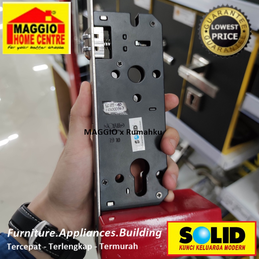 RUMAH KUNCI - LOCK CASE PINTU RUMAH - LUBANG KUNCI RUMAH - LC SERIES - SOLID