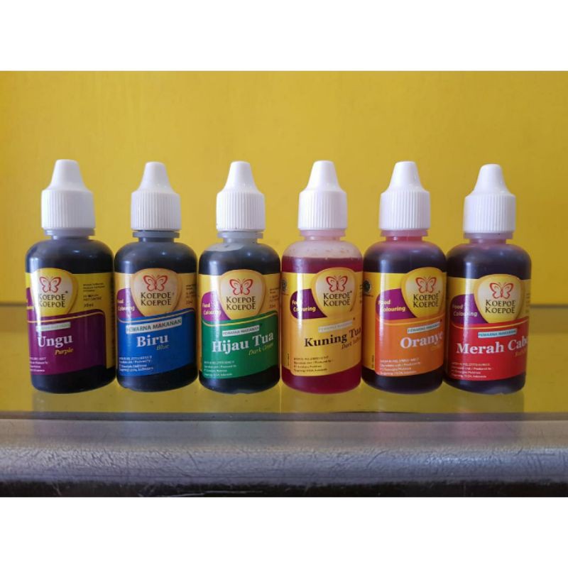 

pewarna makanan | pewarna koepoe koepoe 30ml