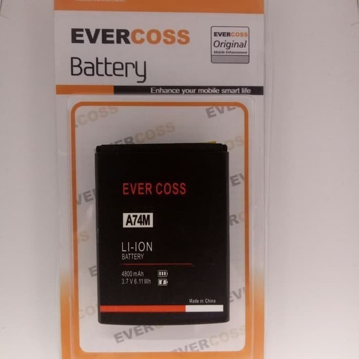 BATERAI EVERCOSS A74M 4800mAh LI-ION BATTERY