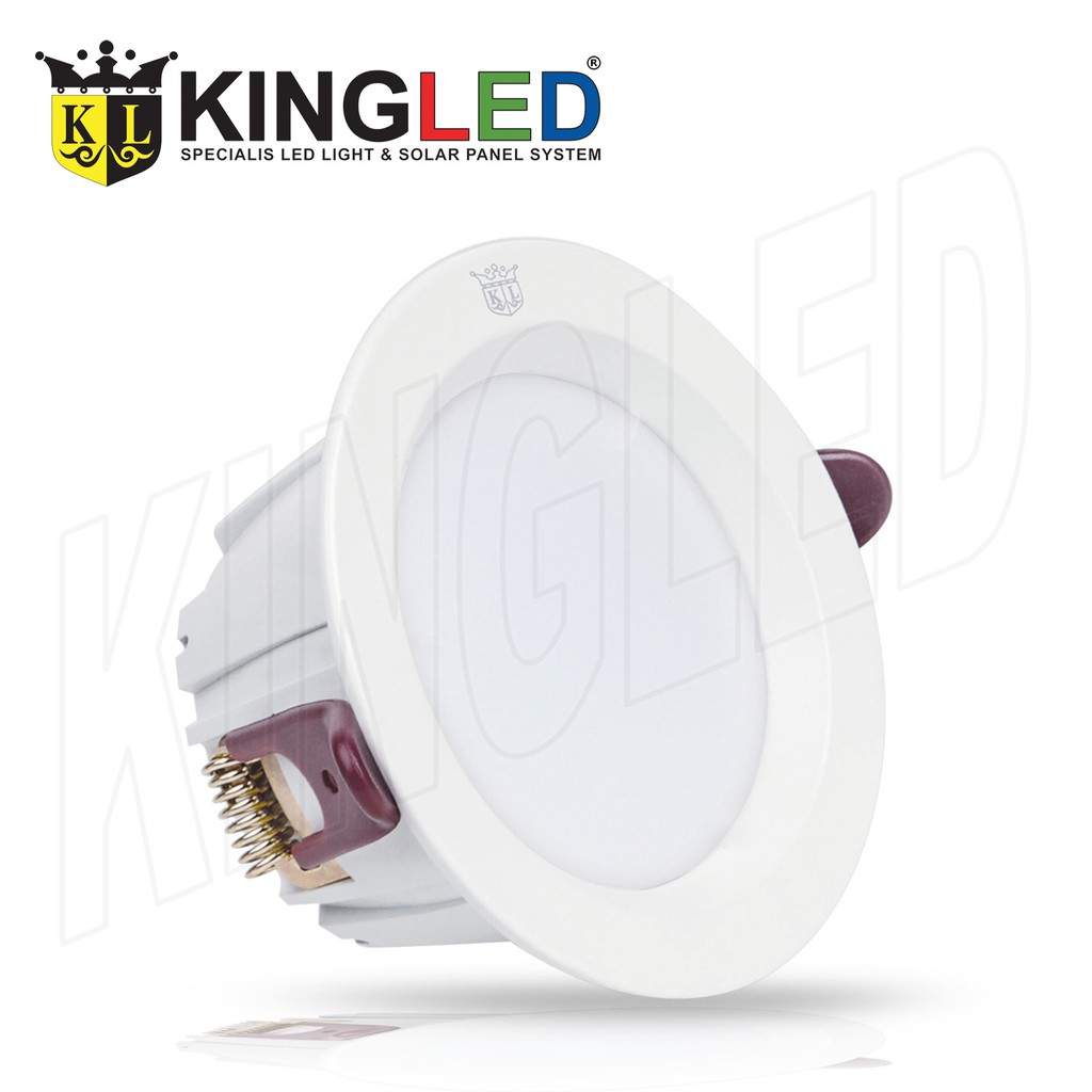 KINGLED Lampu Plafon LED 3 Color 7 Watt, 12 Watt, 18 Watt / Recessed DownLight LED