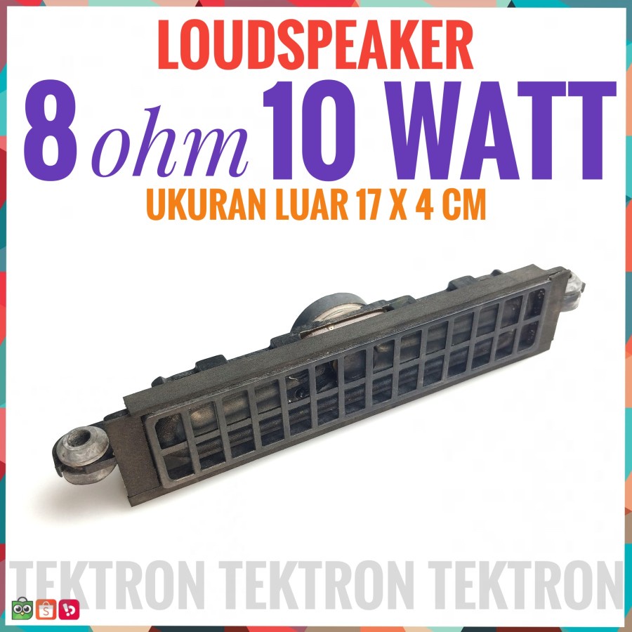 Loudspeaker 8ohm 10Watt Speaker 8R 10W 8 ohm TV MP3 Fullrange Spiker