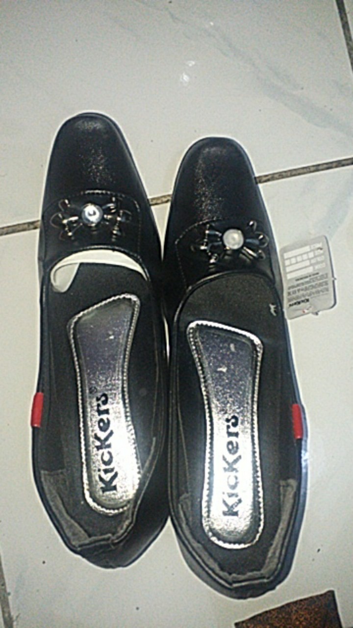 Sepatu Pantofel D21 2 Kantor Cewek Wanita Karir Termurah Kulit Sintetis Terlaris