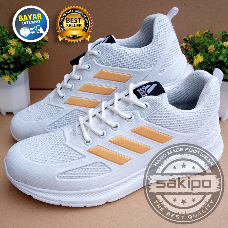 PROMO 9.9 SUPER SHOPPING DAY !! SEPATU SEKOLAH WARNA PUTIH / SEPATU OLAHRAGA LARI  / SEPATU OLAHRAGA OUTDOOR PRIA WANITA / SEPATU LARI JOGGING / SEPATU SENAM FITNES DAN GYM / SEPATU GERAK JALAN AGUSTUSAN KEMERDEKAAN / SAKIPO