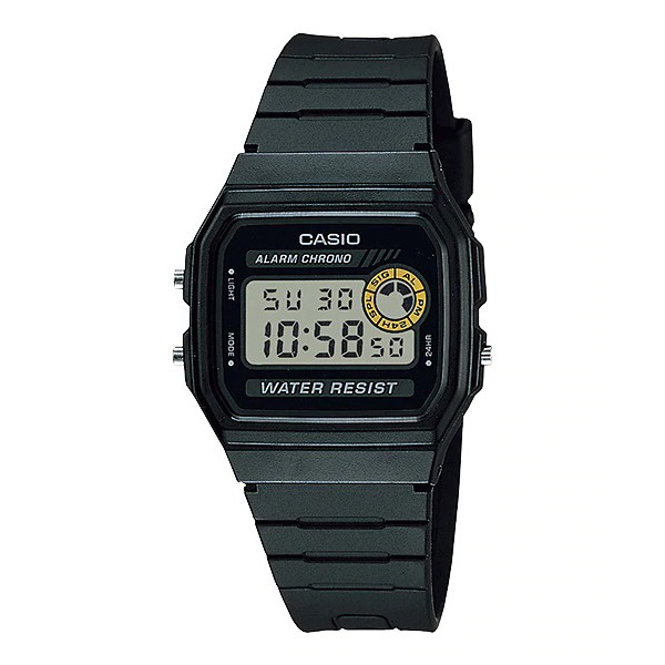 Casio Original F94WA 8D 9D / F-94WA 8D 9D Jam Tangan Pria Digital Karet Hitam