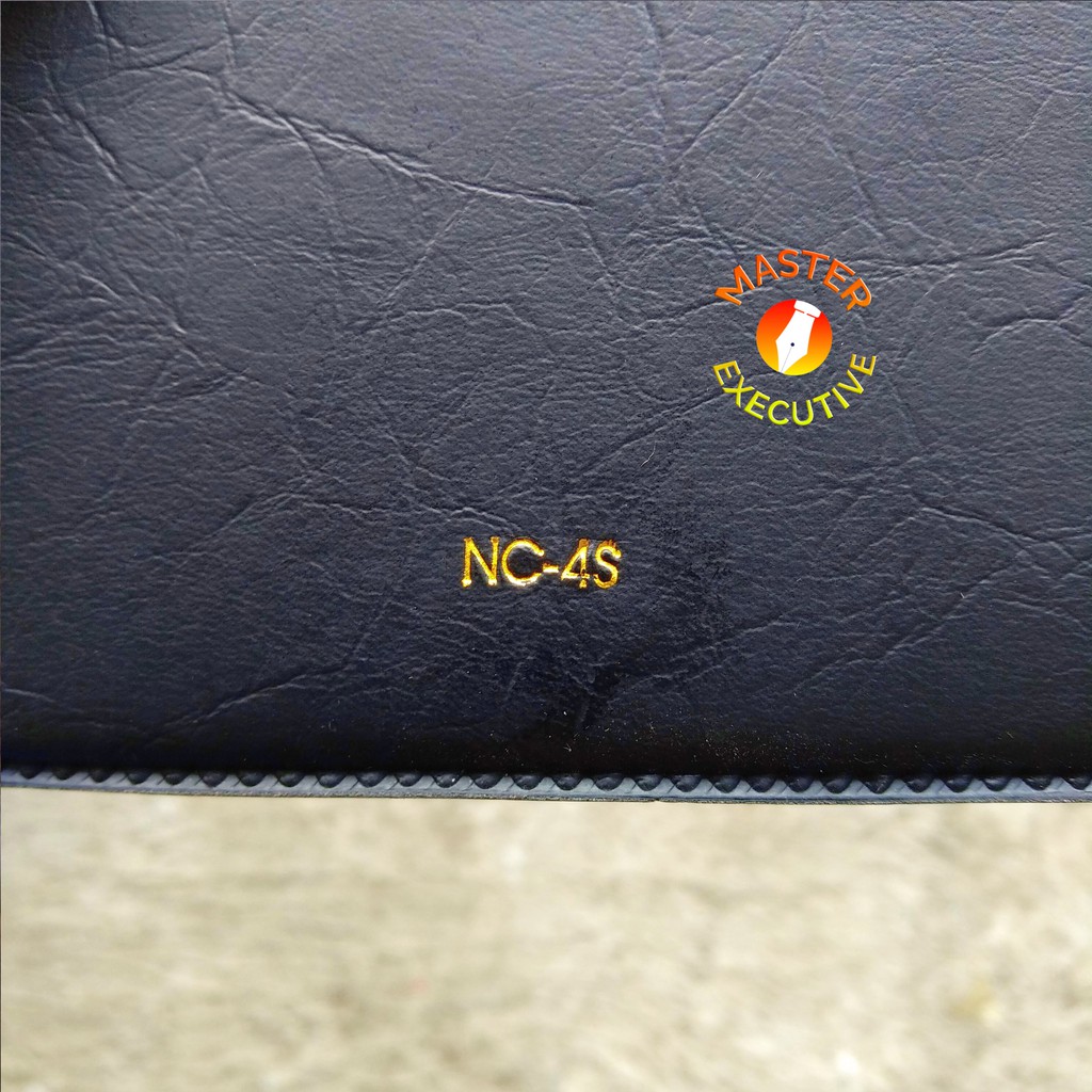 Erica Agenda Cover Polos Tipis Hitam Black / Planner