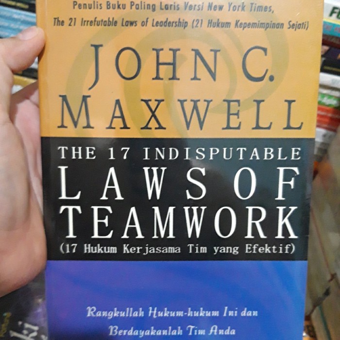 the 17 indisputable laws of teamwork