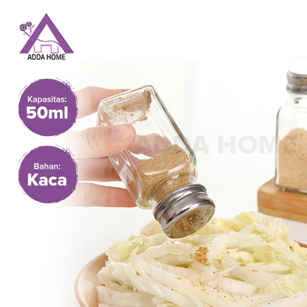 Adda Home - Botol Bumbu Garam Lada Wijen Serbaguna 50ML 120ML