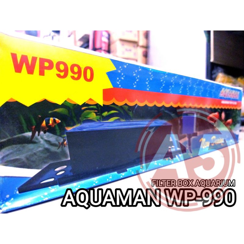 Promo Murah POMPA AQUARIUM BOX FILTER AQUAMAN WP 990