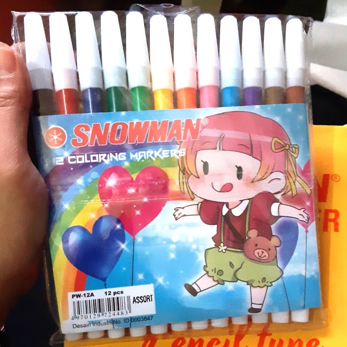 

(DISKON TERMURAH) snowman marker Pw-12A harga lusinan