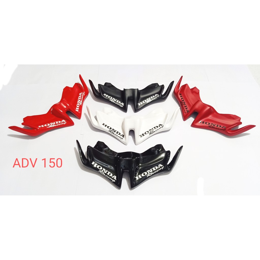 winglet honda adv 150cc winglet variasi depan adv 150