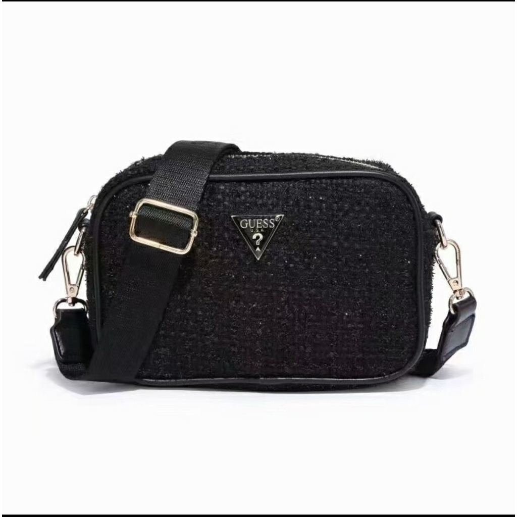 [IMPORTTMURAH] TAS SELEMPANG WANITA GUE5SS GS/SLING BAG CAMERA RAJUT MINI CROSSBODY FASHION IMPORT PREMIUM #166999