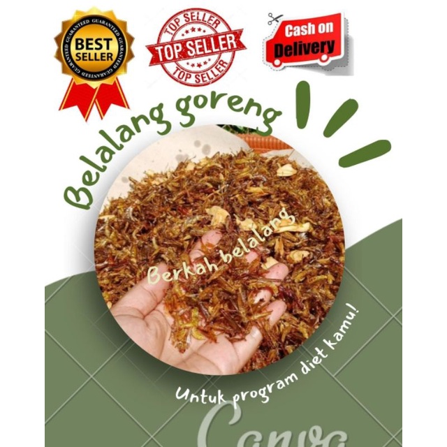 

1/4 belalang goreng