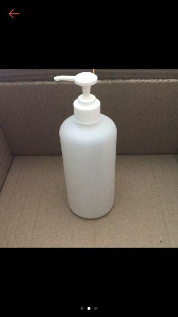 Botol Plastik Hdpe Tutup Pump Ukuran 500 Ml