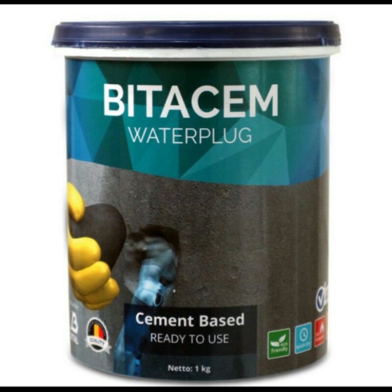Bitacem Waterplug Penyumbat Kebocoran 1 kg