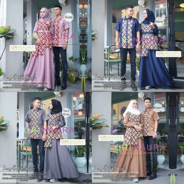 Large batik couple ORI NAURA