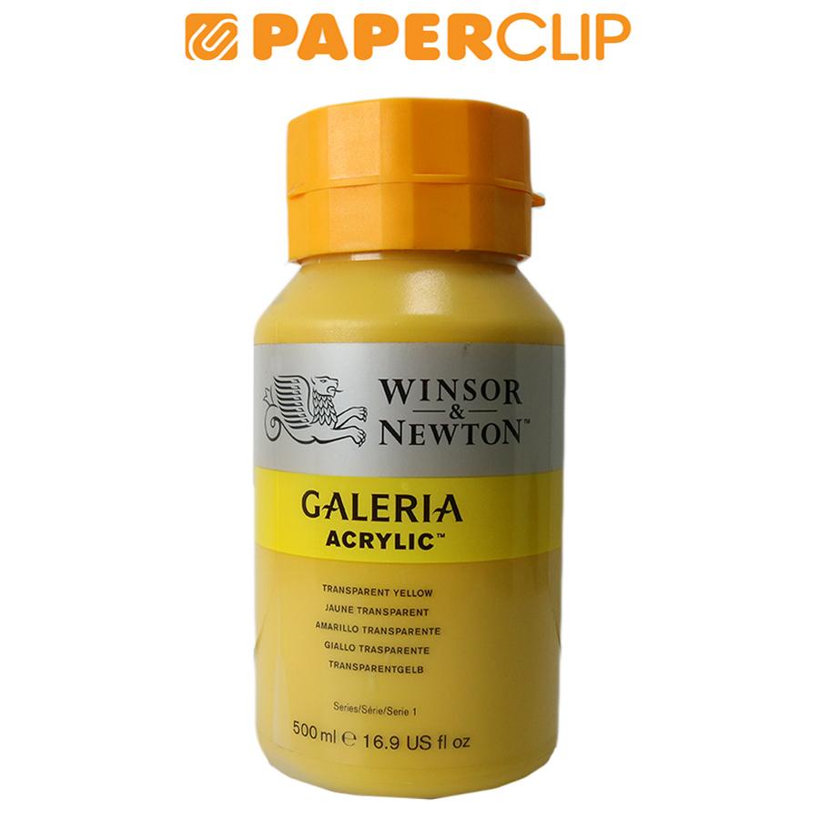 

CAT ACRYLIC WINSOR & NEWTON GALERIA 500ML 2150653GAC TRANSPARENT YELLOW
