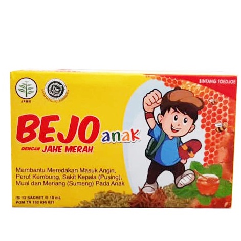 BEJO ANAK SACHET OBAT MASUK ANGIN 15G / OBAT MASUK ANGIN ANAK