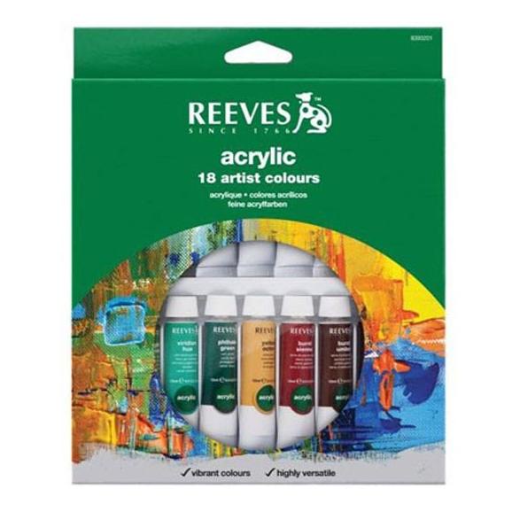 

[COD] Reeves 18 Acrylic Color Set KOMPLIT Kode 1113