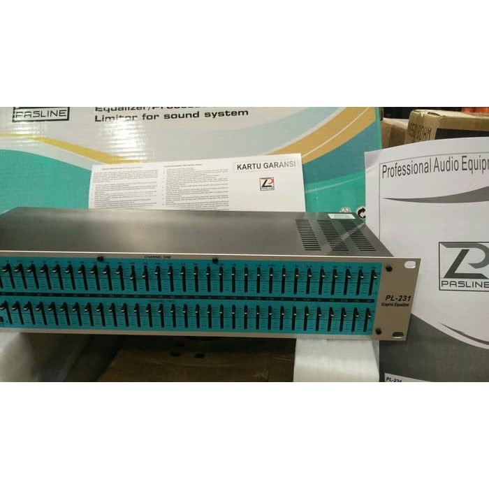Equalizer Pasline PL 231 PL231 PL-231 Sub Original