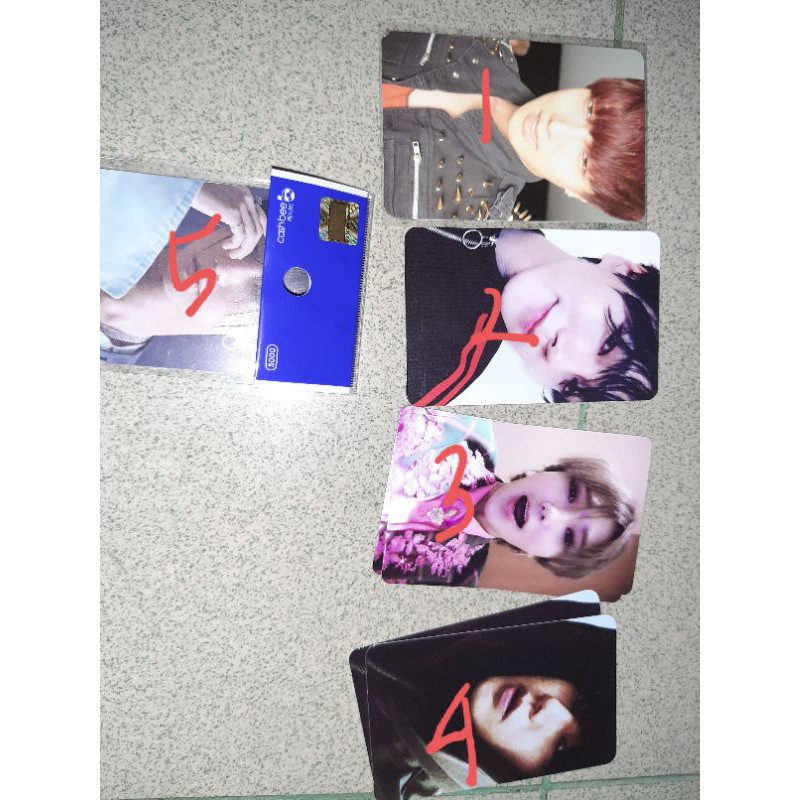 Super Junior Yesung Photocard Official Album