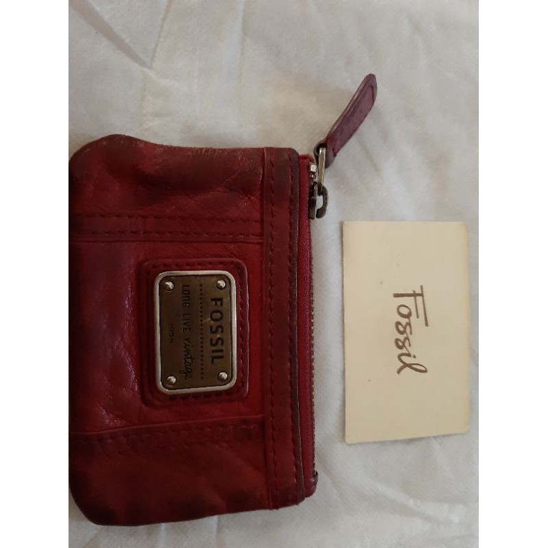 Dompet STNK atau koin FOSSIL preloved