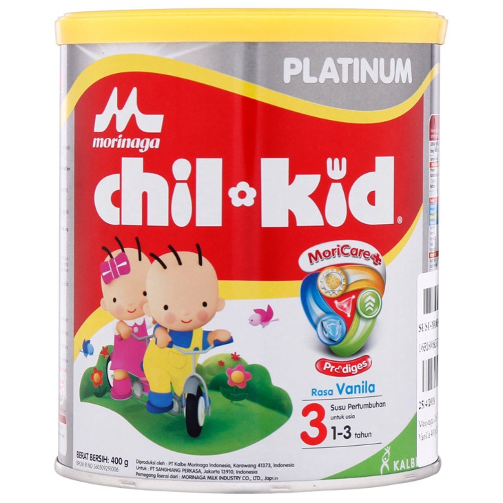 Chil Kid Platinum Vanila Madu 400gr / 800gr