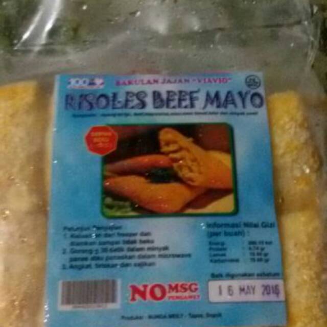 

Risoles beef mayo