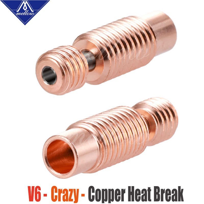 Original Mellow All-Metal NF V6-Crazy Heat Break Copper &amp; Stainless