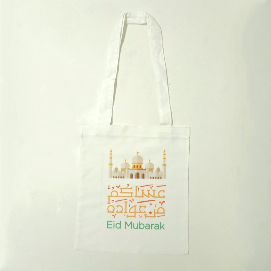 Tote Bag Print Idul Fitri Ramadhan Tas Lebaran Idul Fitri Souvenir Bag Tas Souvenir