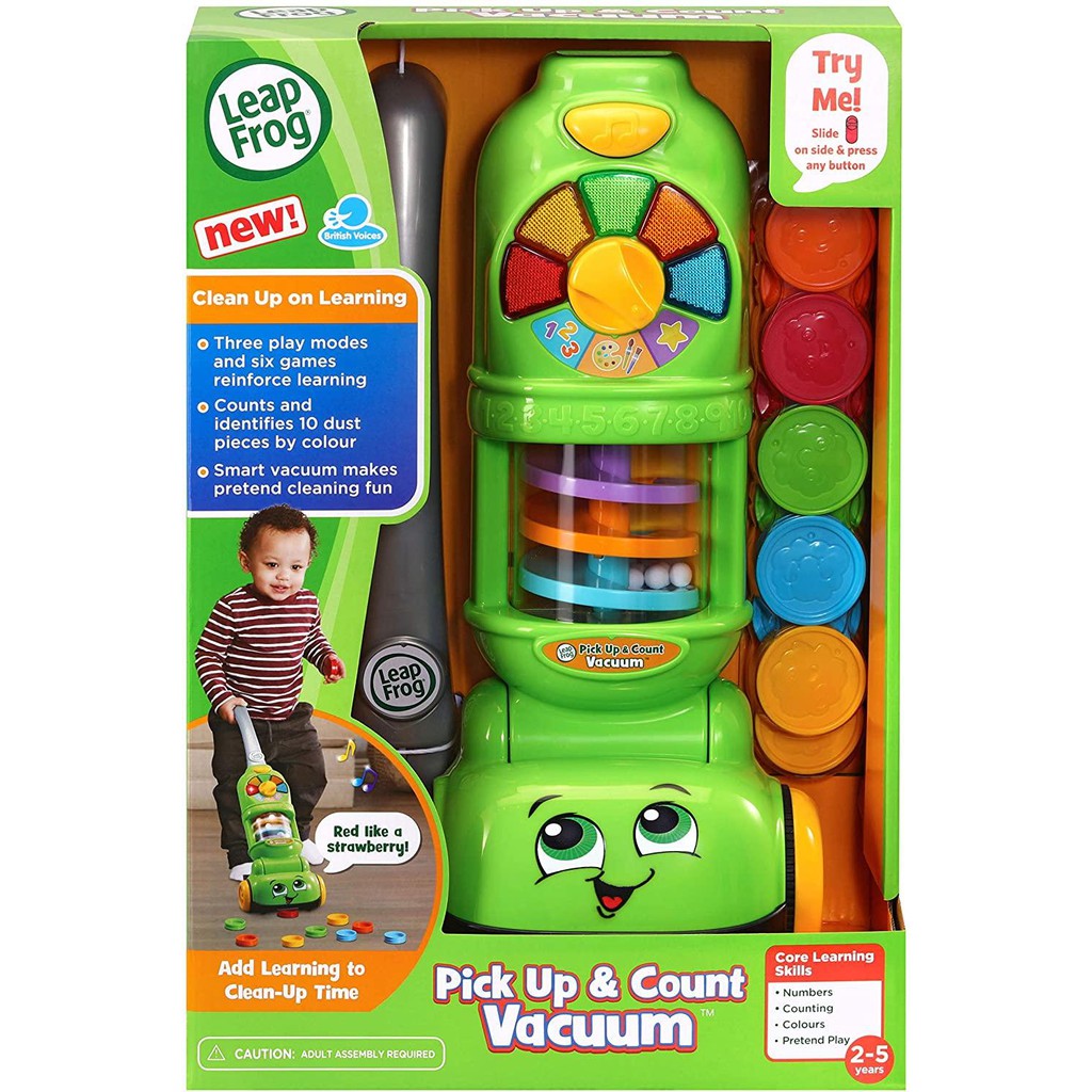 Leapfrog Pick &amp; Count Vacum Original / Mainan Edukasi Bayi / Toy Vacum