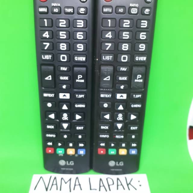 REMOTE REMOT TV LED LCD LG ORIGINAL ASLI