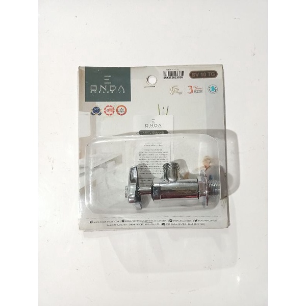 Stop Kran Shower Onda SV 10 TG / Stop Kran Closet Duduk Single