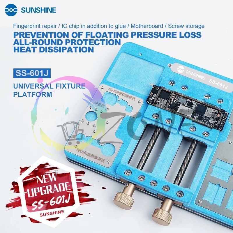 MAINBOARD PCB FINGERPRINT REPAIR HOLDER UNIVERSAL SUNSHINE SS-601J