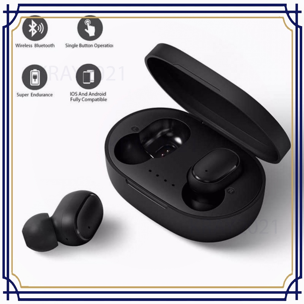 TWS Earphone True Wireless Bluetooth Charging Dock A6S - EP821