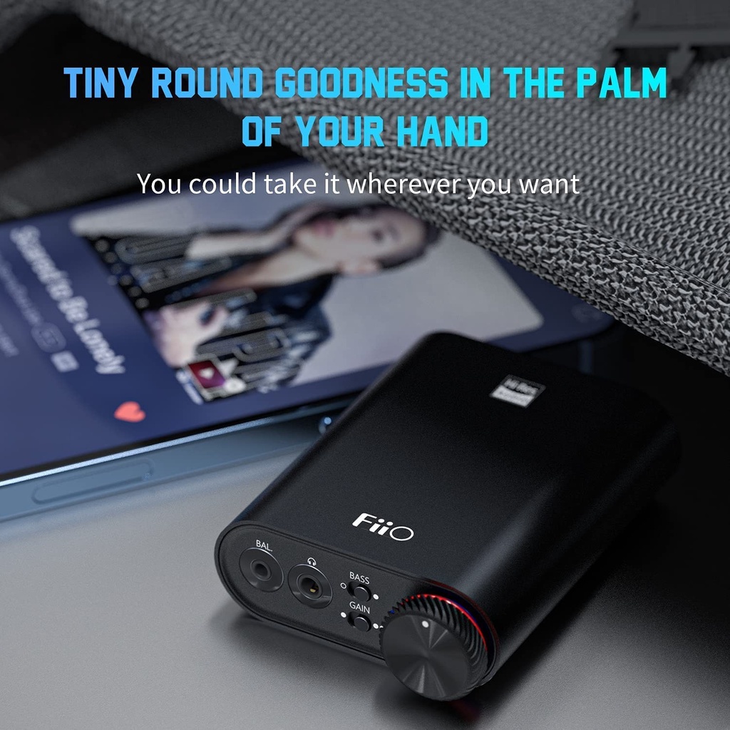 FiiO K3 Portable Desktop DAC And Amplifier Stereo Headphone K3 S K 3