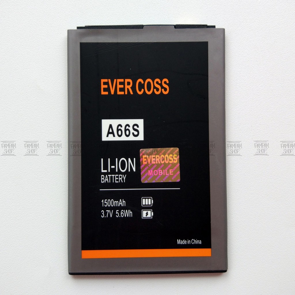 Baterai Evercoss A66S Elevate Z Double Power Original OEM Batre Batrai Cross Evercross HP