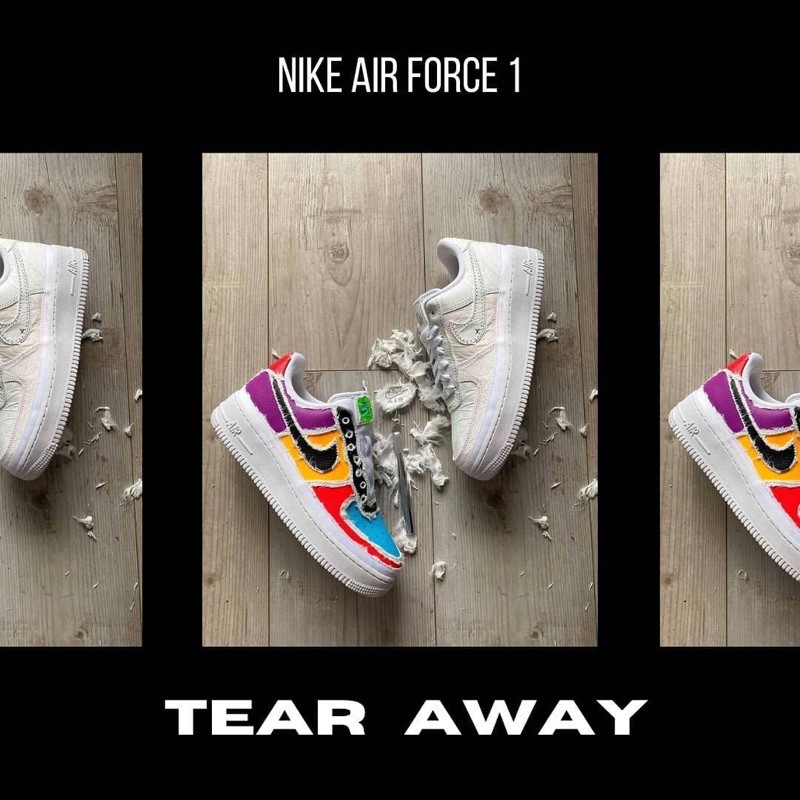 Sepatu Sneakers Nike Air Force 1 Tear Away