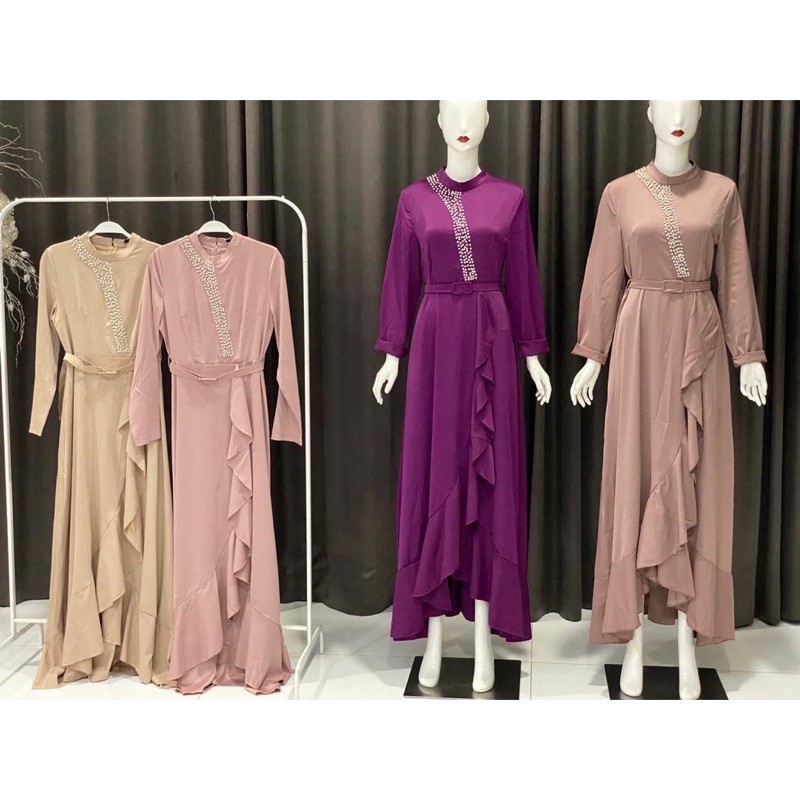 VIVORIE DRESS IMPORT PREMIUM GAMIS MEWAH LEBARAN LIMITED EDITION