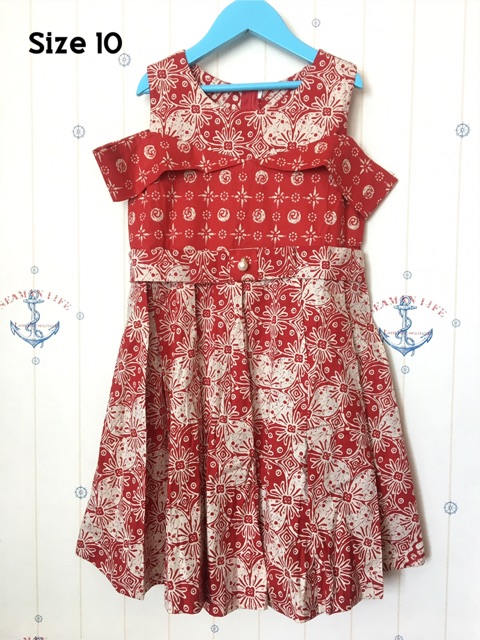 Dress / Kemeja Batik Anak VR / Cheongsam anak / Baju Imlek anak