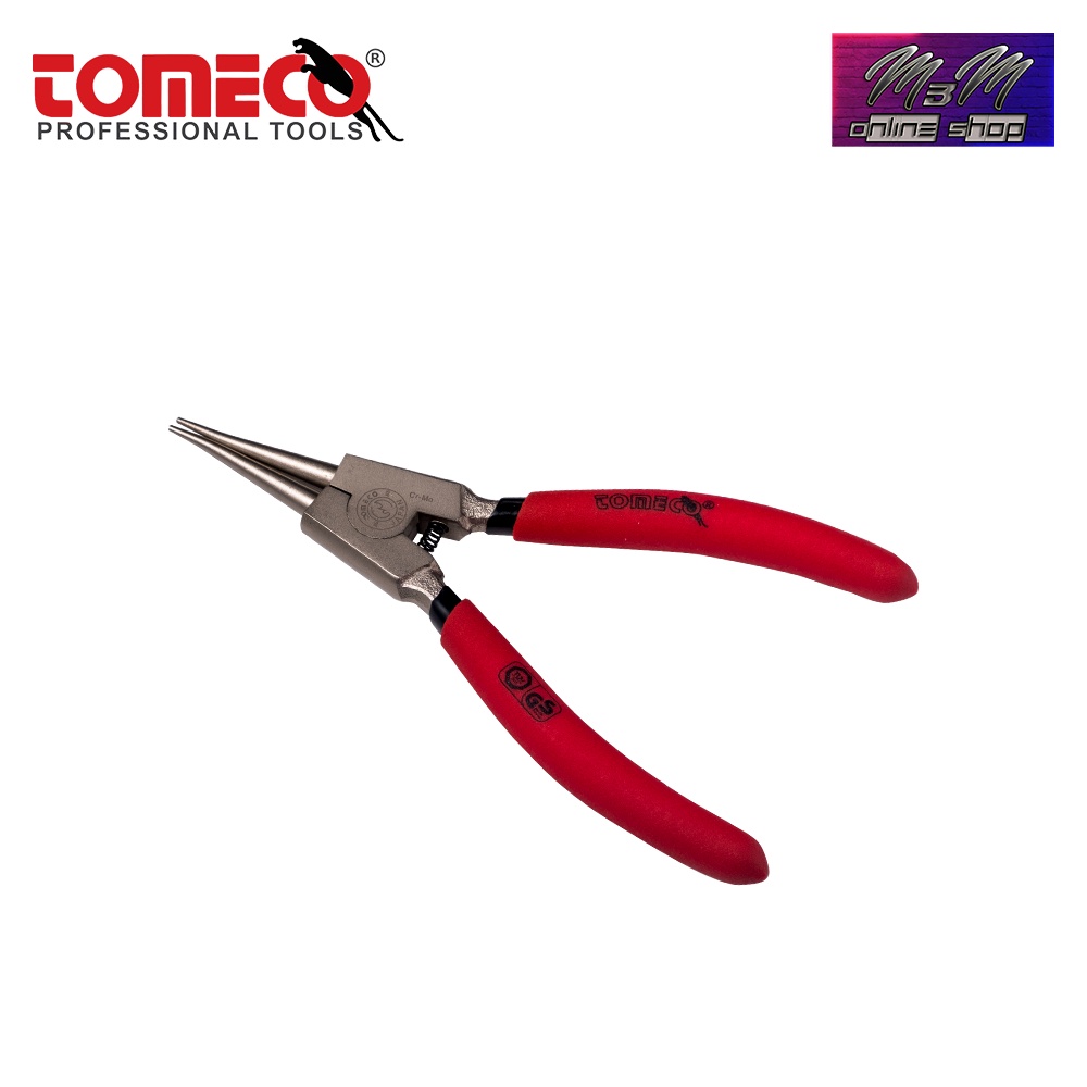 Tomeco Tang Snap Ring 7 inch Lurus External Snap Ring Plier Straight Tip